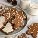 healthier gingerbread cookies with cream cheese icing
