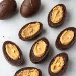 healthier homemade reeses eggs