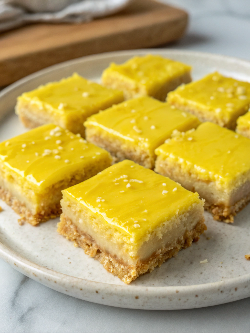healthy lemon bars