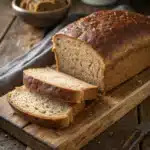 homemade rye sandwich bread