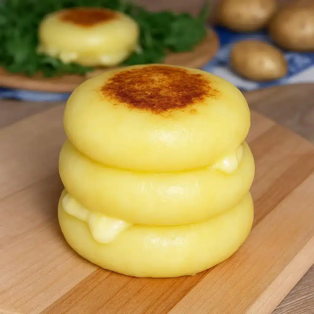 Potato Cheese Stuffed Bread